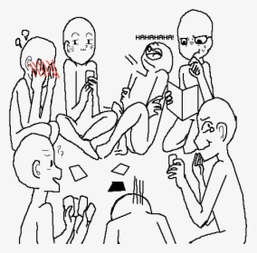 Drawings With 7 People, HD Png Download, Transparent PNG