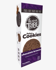 Thrive Tribe Cookies Chocolate Brownie - Chocolate, HD Png Download, Transparent PNG