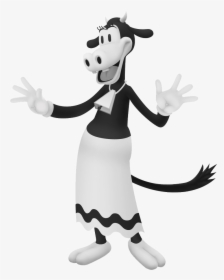 Cow Cartoon Characters - Girl Cow Cartoon Characters, HD Png Download, Transparent PNG