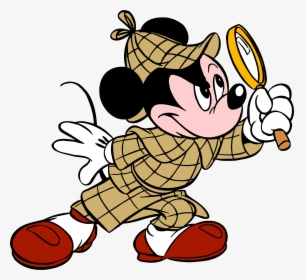 Mickey Mouse Sherlock Holmes, HD Png Download, Transparent PNG