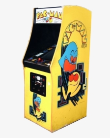 Pac Man Transparent - Original Pac Man Cabinet, HD Png Download, Transparent PNG