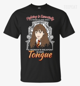 Harry Potter Hermione Granger Tee Apparel Teepeat   - T Shirt For Personal Trainer, HD Png Download, Transparent PNG