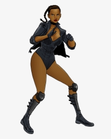 -in The 52 Multiverse, Black Canary Is African American,, HD Png Download, Transparent PNG