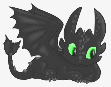 Baby Toothless By Galactic - Toothless Night Fury Dragons, HD Png Download, Transparent PNG
