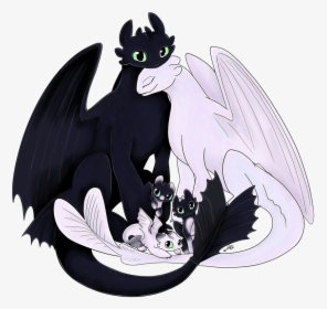 Toothless Family, HD Png Download, Transparent PNG