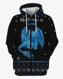 3d Toothless How To Train Your Dragon Full Print T - Train Your Dragon Hoodie, HD Png Download, Transparent PNG