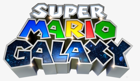 Download Super Mario Logo Png Hd For Designing Projects - Super Mario Galaxy Title, Transparent Png, Transparent PNG