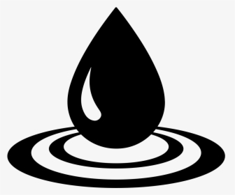 Discover Air Solutions - Water Drop Wave Black And White, HD Png Download, Transparent PNG
