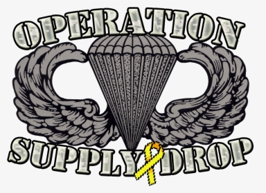 Operation Supply Drop Png, Transparent Png , Png Download - 509th Parachute Infantry Regiment, Png Download, Transparent PNG
