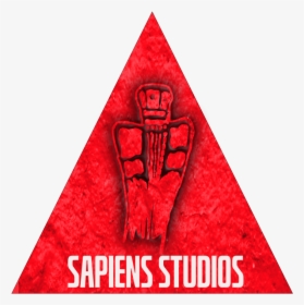 Sapiens Studios Second Red Triangulo White - Poster, HD Png Download, Transparent PNG