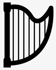 Music Harp - Harp Icon, HD Png Download, Transparent PNG