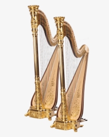 Two Gold Aoyama Harps - Aoyama Harp, HD Png Download, Transparent PNG