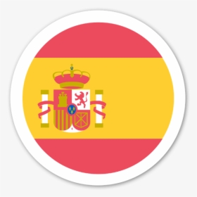 Spain Flag Sticker - Spanish Flag Emoji, HD Png Download, Transparent PNG