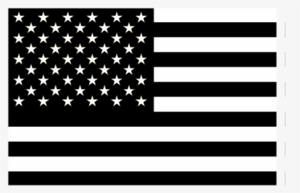 American Flag Black And White Png - Vector Distressed American Flag, Transparent Png, Transparent PNG