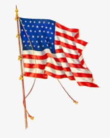 American Flag Independence Clip Art - Flag Of The United States, HD Png Download, Transparent PNG