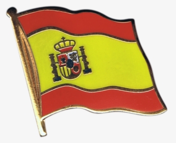 Spain Flag Pin, Badge - Simple Mexican Flag Drawing, HD Png Download, Transparent PNG