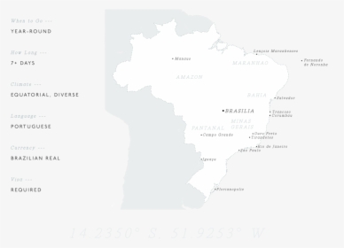 Brazil 300dpi-01 - Mapa Do Brasil, HD Png Download, Transparent PNG