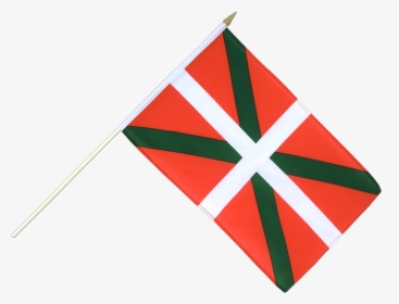 Spain Basque Medium Hand Waving Flag Flags - Ikurriña Png, Transparent Png, Transparent PNG