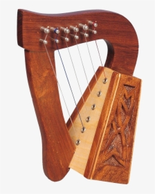 Wood Harp Png Free Download - Muzzikon 5 String Harp, Transparent Png, Transparent PNG