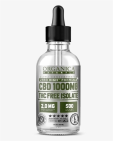 Zero High Cbd Oil Ultra Concentrated Isolate Tincture - Cbd Oil Full Spectrum, HD Png Download, Transparent PNG