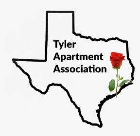 Tyler Apartment Association - Transparent State Of Texas, HD Png Download, Transparent PNG