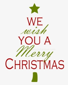 We Wish You A Merry Christmas Banner Freeuse Stock - Graphic Design, HD Png Download, Transparent PNG