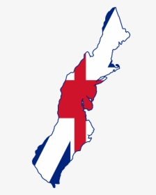 Flag Map Of The Thirteen Colonies - New England Colonies Png, Transparent Png, Transparent PNG