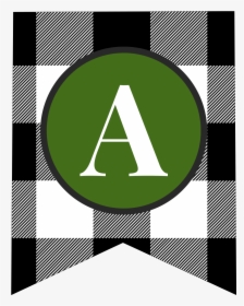 Green Alphabet Letter Banner Printable, HD Png Download, Transparent PNG