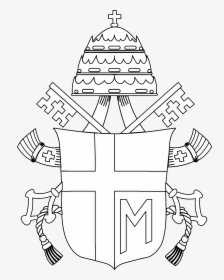 Pope Logo Black And White, HD Png Download, Transparent PNG