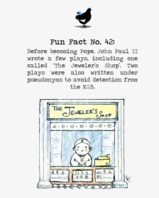 Pope John Paul Ii Creative Chicken Media - Cartoon, HD Png Download, Transparent PNG