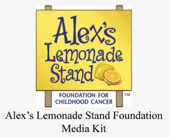Alexs Lemonade Stand Png - Alex's Lemonade Stand, Transparent Png, Transparent PNG