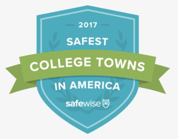 Transparent Shelley Hennig Png - Safewise Safest College Towns, Png Download, Transparent PNG