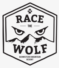Racethewolf Rgb Black - Sign, HD Png Download, Transparent PNG