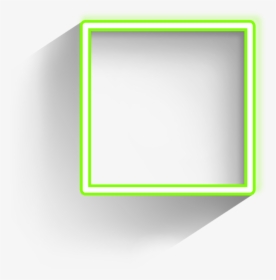#square #freetoedit #frame #green #border #geometric - Picsart Border Yellow, HD Png Download, Transparent PNG