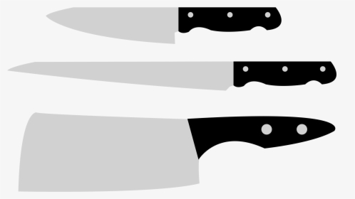 Angle,weapon,blade - Kitchen Knife Clipart, HD Png Download, Transparent PNG