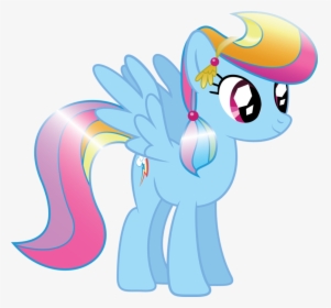 My Little Pony Mlp Crystal Ponies Mane - My Little Pony Rainbow Dash Crystal, HD Png Download, Transparent PNG
