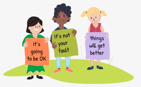 Bullying Is Not Ok Kids Helpline Health And Wellness - Bullying Kids Helpline, HD Png Download, Transparent PNG