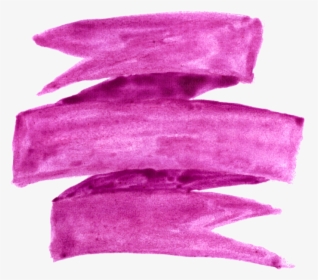 Purple Banner Png - Pink Purple Watercolor Png, Transparent Png, Transparent PNG