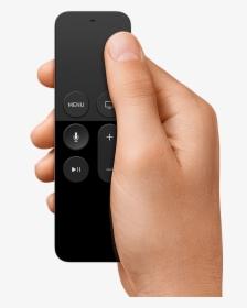 Now It Comes To The Remote - Remote Control Apple Tv 4, HD Png Download, Transparent PNG