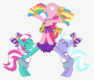 Banner Transparent Stock Cheerleading Clipart Human - Mlp Pinkie Pie Cheerleader, HD Png Download, Transparent PNG