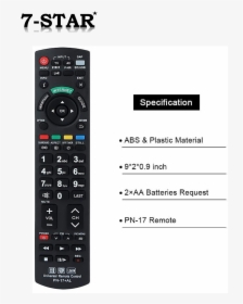 Panasonic Viera Remote Control, HD Png Download, Transparent PNG