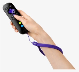 Roku Remote In Hand, HD Png Download, Transparent PNG
