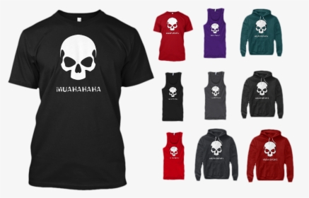 Muahahaha Skull Tshirts Hoodies Tank Tops - Training For Warriors T Shirt, HD Png Download, Transparent PNG