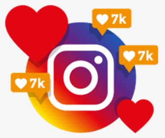 Instant Instagram Likes - Transparent Instagram Likes Png, Png Download, Transparent PNG