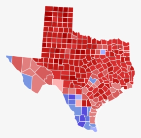 In A Redder Than Red State, What Does It Mean To Be - Texas Senate Race Map, HD Png Download, Transparent PNG