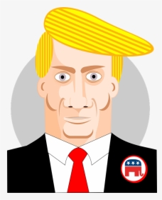 Donald Trump, Caricature, President, Usa, Republican - Republican Party, HD Png Download, Transparent PNG