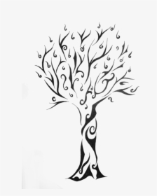 Tribal Tree Tattoo - Tree Of Life Tattoo, HD Png Download, Transparent PNG