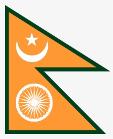Fictionalindia-pakistan Unification Flag In The Style - Republican Party Of India Flag, HD Png Download, Transparent PNG