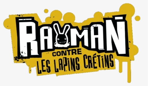 Rayman Contre Les Lapins Crétins Logo - Rayman Raving Rabbids 2 Logo, HD Png Download, Transparent PNG