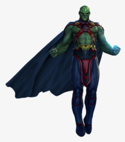 Martian Manhunter Png - Martian Manhunter Dc Comics Transparent, Png Download, Transparent PNG